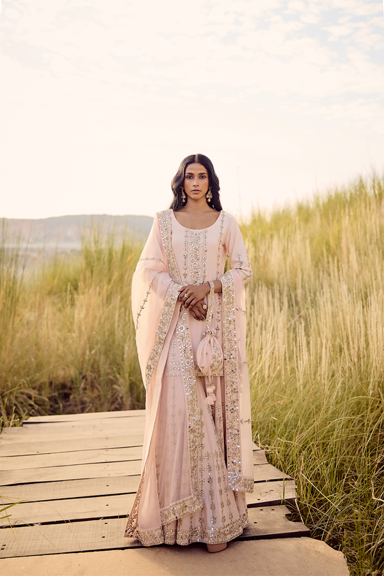 PINK HEAVY LINE SHARARA