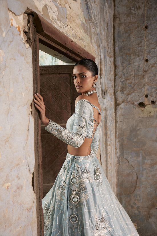 Aqua Heer Lehenga