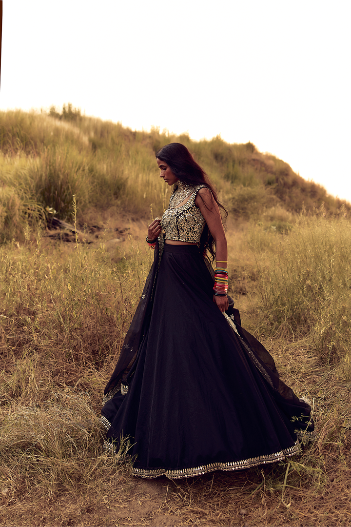 BLACK NOOR LEHENGA