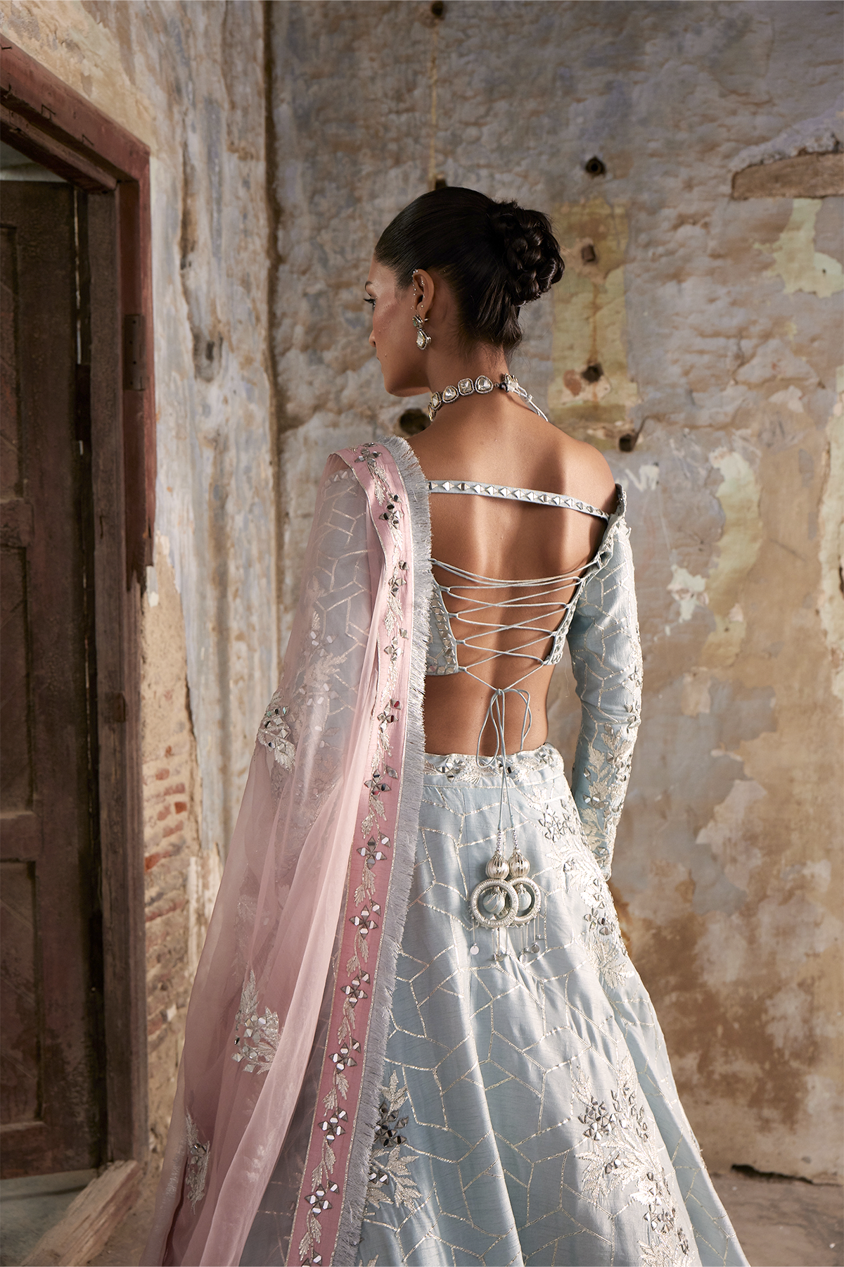 Aqua Heer Lehenga