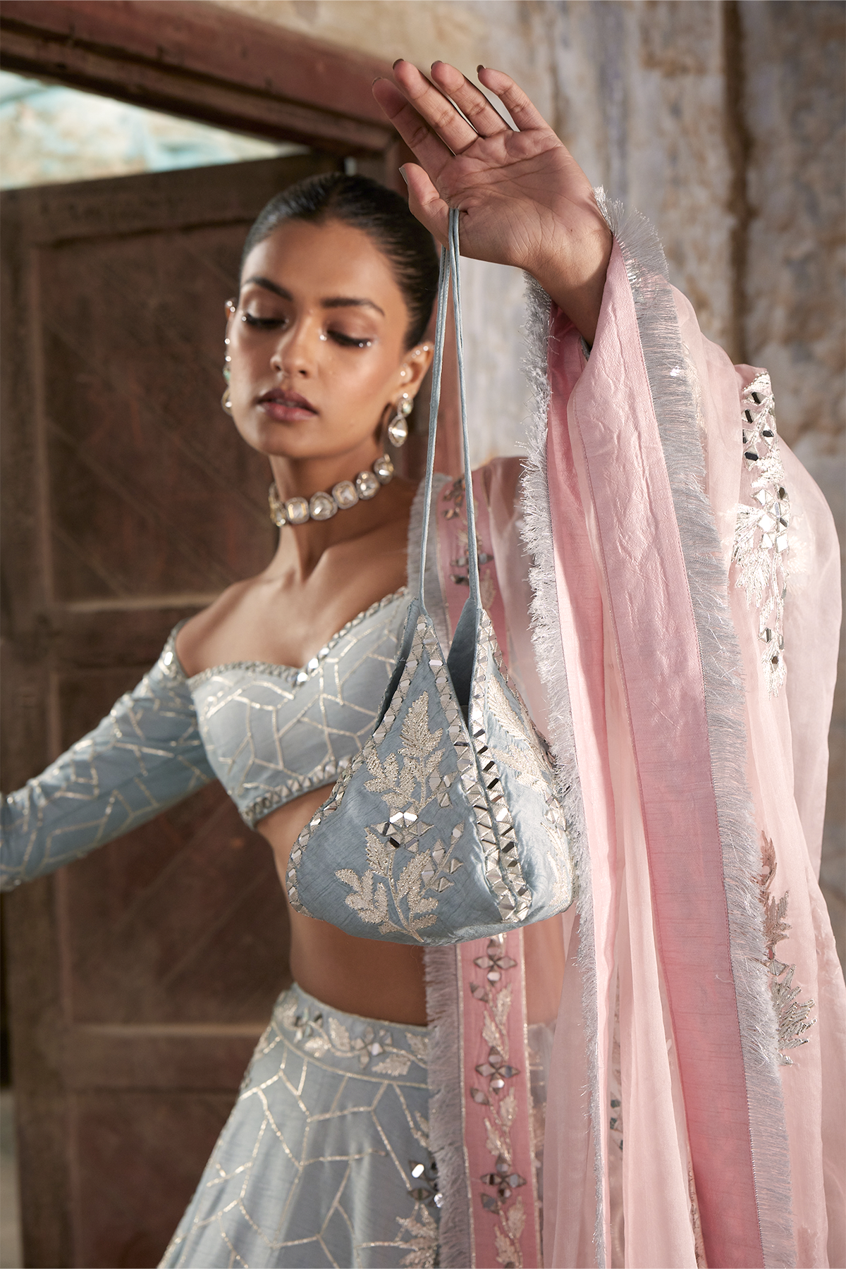 Aqua Heer Lehenga